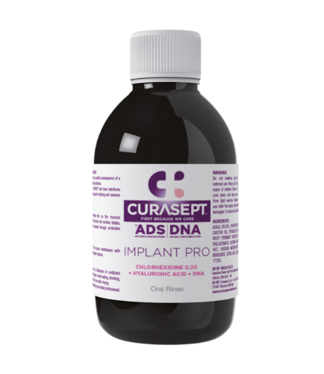 Curasept ADS DNA Implant Pro Mondspoelmiddel 0,20% Chloorhexidine - 200 ml