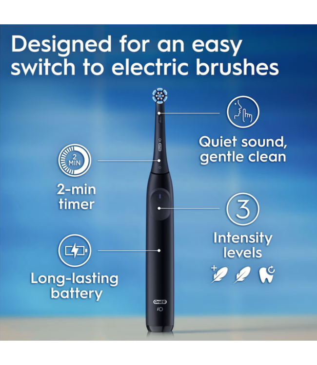 Oral-B iO Series 2 Clean & Care Black + Extra Body Pink