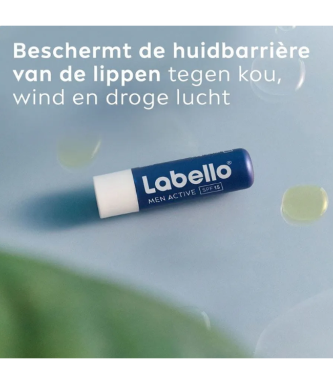 Labello Active For Men SPF15 Lippenbalsem - 4,8g