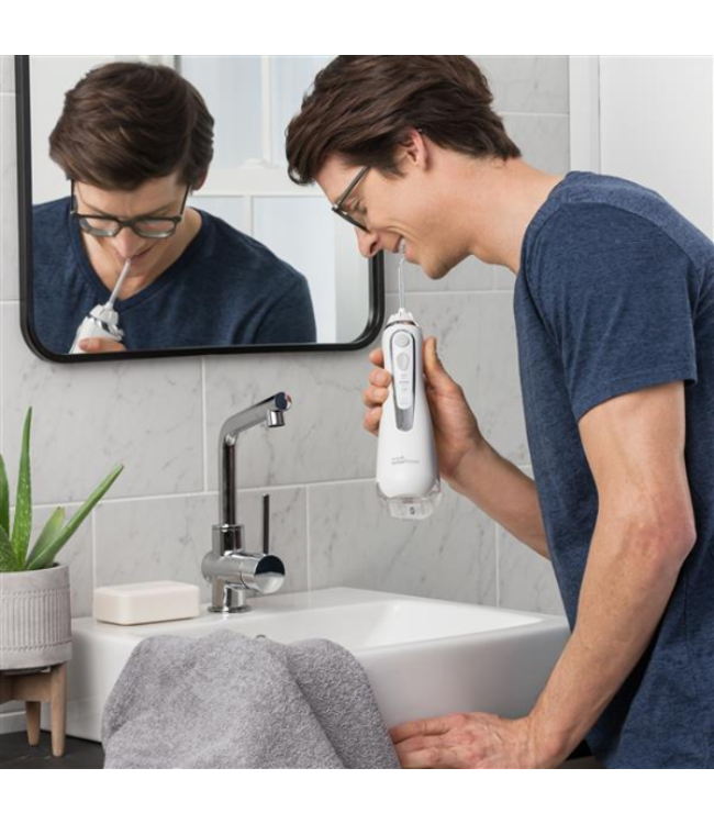 Waterpik WP-580 Advanced Waterflosser Draadloos White