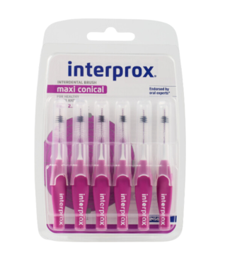 Interprox Interprox Maxi Conical Paars PHD 2.3 mm - 6 ragers