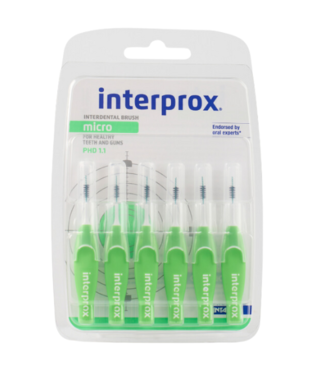 Interprox Interprox Ragers Micro Groen PHD 1.1 mm - 6 stuks