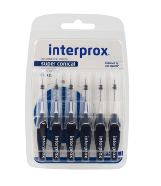Interprox Interprox Ragers Super Conical Donkerblauw PHD 2.0 mm - 6 stuks
