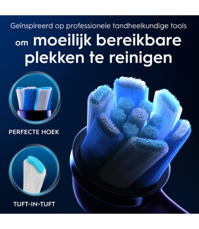 Oral-B iO Ultimate Clean 4 opzetborstels - Black