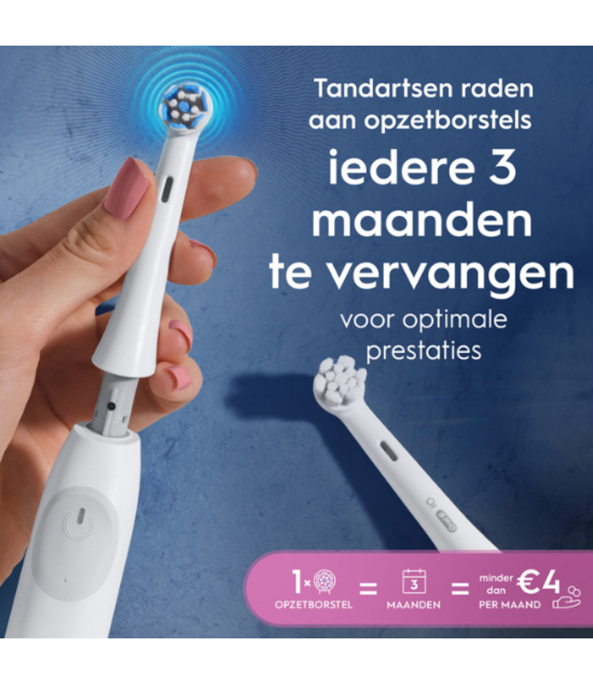 Oral-B iO Gentle Care 4 opzetborstels - White