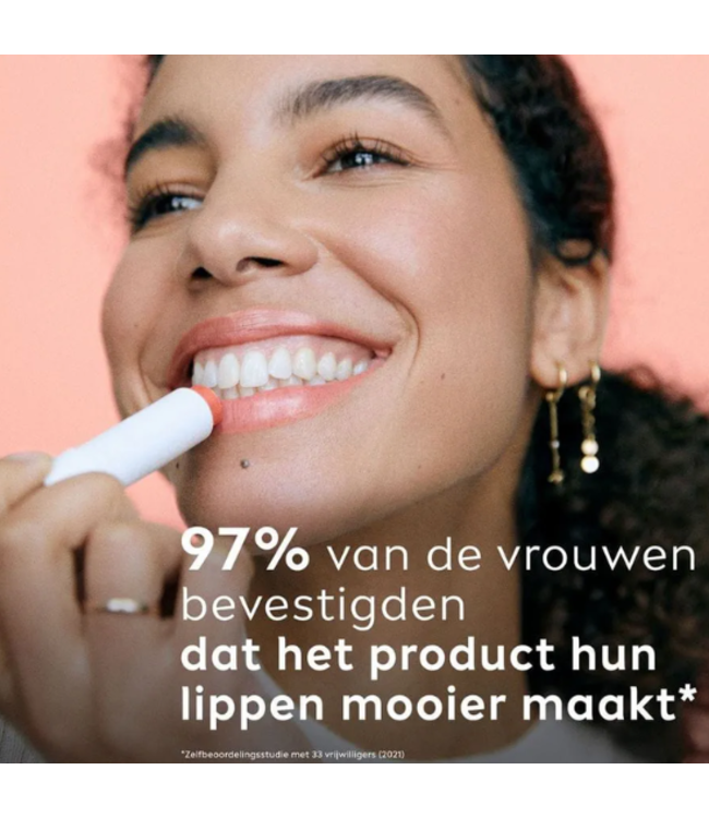 Labello Peach Shine Lippenbalsem - 4,8 g