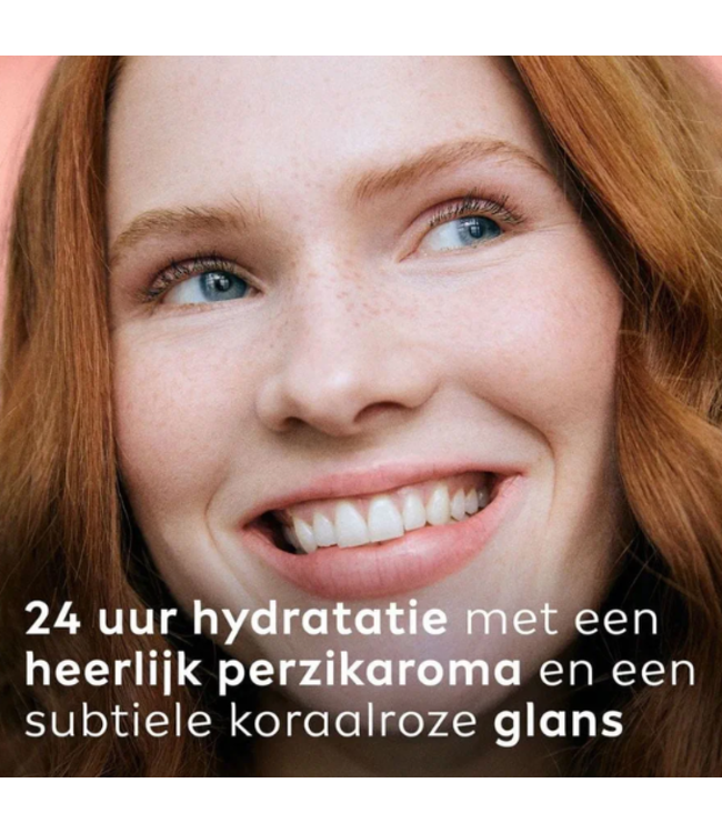 Labello Peach Shine Lippenbalsem - 4,8 g