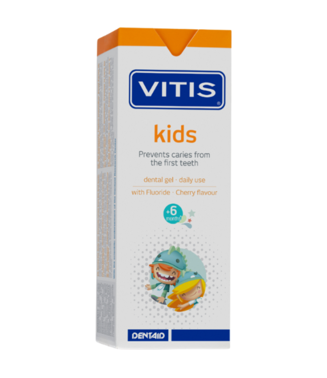 Vitis Kids Cherry Gel Tandpasta - 50 ml