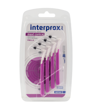 Interprox Interprox Plus Maxi Conical PHD 2.3 mm paars - 4 ragers