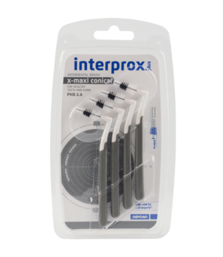 Interprox Interprox Plus X-Maxi Conical PHD 2.6 mm grijs - 4 ragers