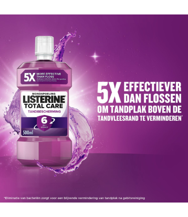 Listerine Total Care 6-in-1 Tandbescherming Mondwater - 500 ml
