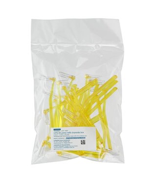 Curaprox Curaprox Prime Refill 09 Geel - 25 stuks met houder