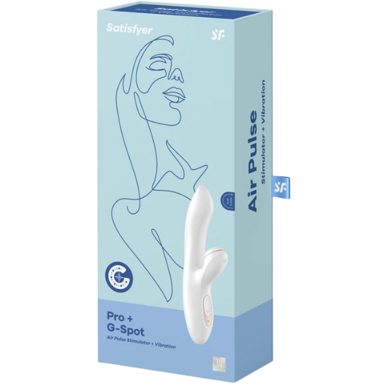 Satisfyer Pro + G-Spot - Rabbit Vibrator - Wit