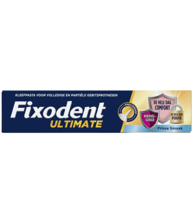 Fixodent Ultimate Fresh Kleefpasta - Food Barrier - 40g