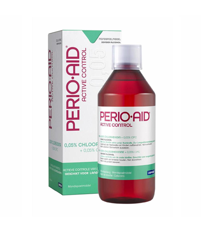 Perio-Aid Active Control Mondspoelmiddel 0,05% Chloorhexidine - 500 ml