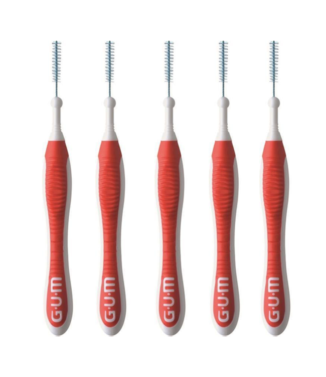 GUM Trav-Ler 0.8 mm rood - 4+1 Gratis
