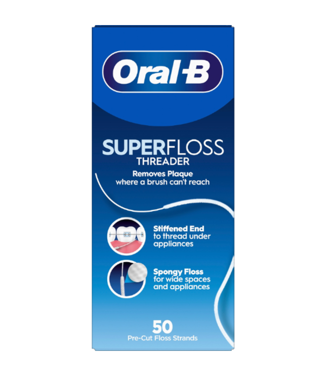 Oral-B Super Floss Threader - 50 stuks
