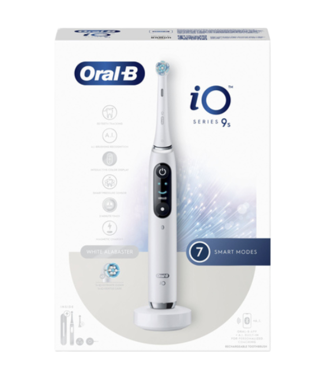 Oral-B iO Series 9s White Elektrische Tandenborstel