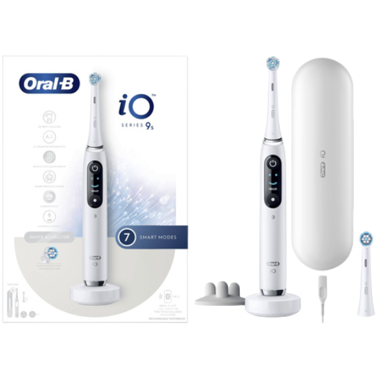 Oral-B elektrische tandenborstel iO Serie 9s(Wit) + extra refill
