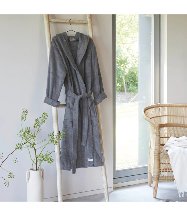 Walra Badjas Casual Robe L/XL - Antraciet