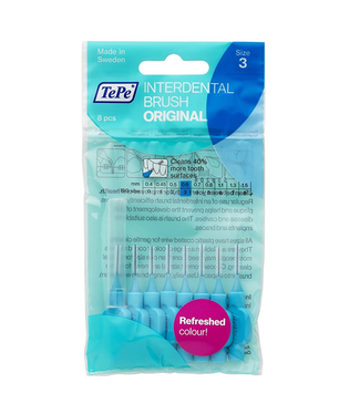 TePe TePe Interdentale Ragers Original 0.6 mm blauw - 8 stuks