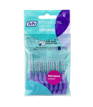 TePe TePe Interdentale Ragers Original 1.1 mm paars - 8 stuks