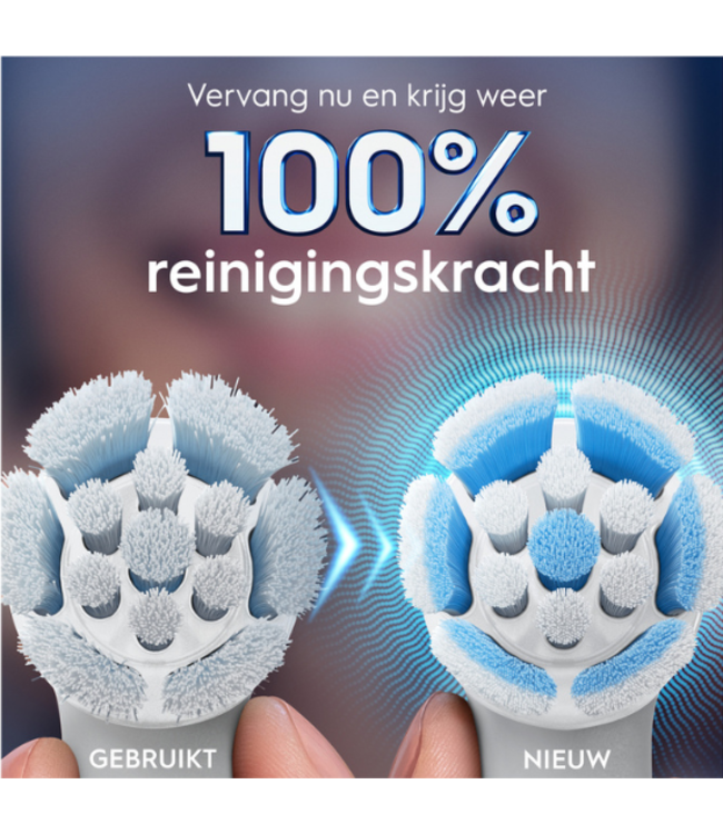 Oral-B iO Gentle Care Black opzetborstels - 4 stuks