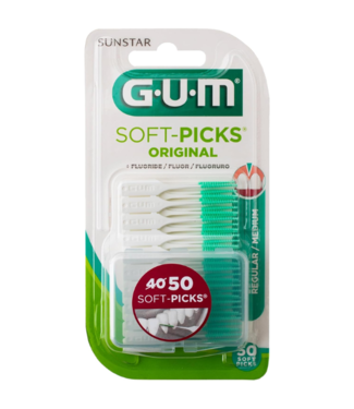 GUM GUM Soft-Picks Regular - 50 stuks