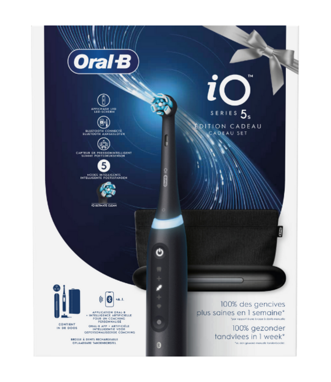 Oral-B iO Series 5 Black  Gift Edition Elektrische Tandenborstel