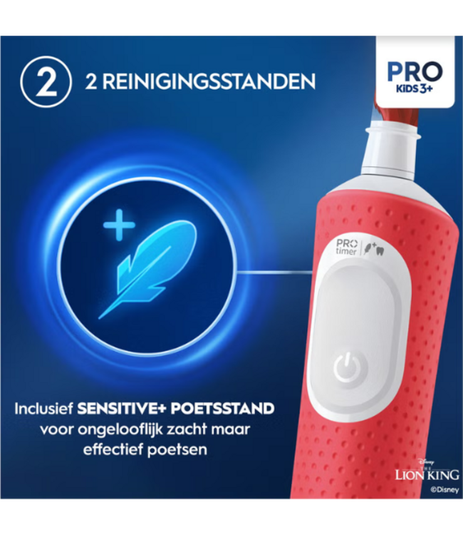Oral-B PRO Kids 3+ The Lion King + Reisetui - Special Edition