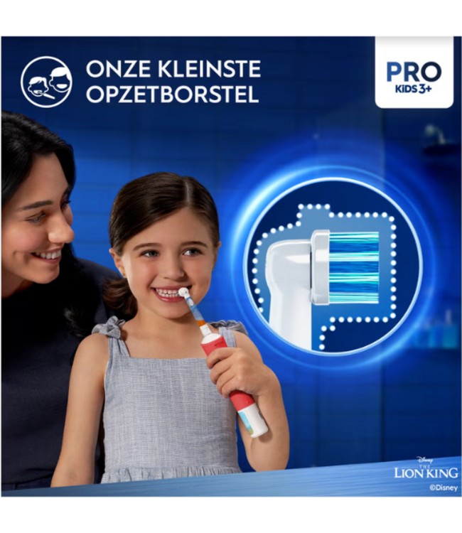 Oral-B PRO Kids 3+ The Lion King + Reisetui - Special Edition