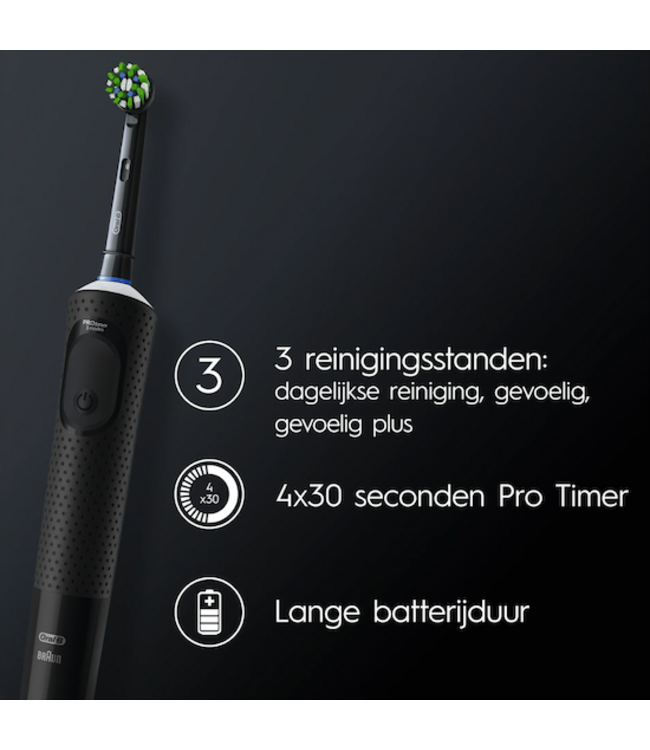 Oral-B Vitality PRO Black + 1 extra opzetborstel