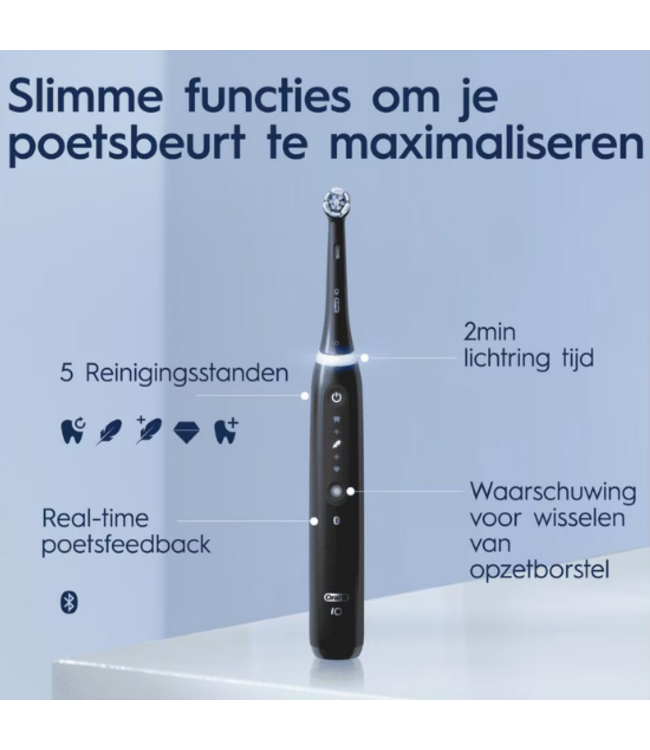 Oral-B iO Series 5S Black Elektrische Tandenborstel