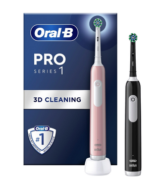 Oral-B Oral-B PRO Series 1 Black + Extra Body Pink