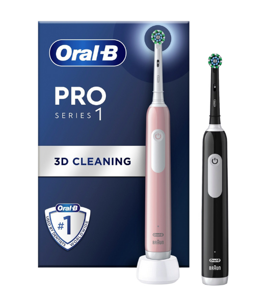 Oral-B Oral-B PRO Series 1 Black + Extra Body Pink