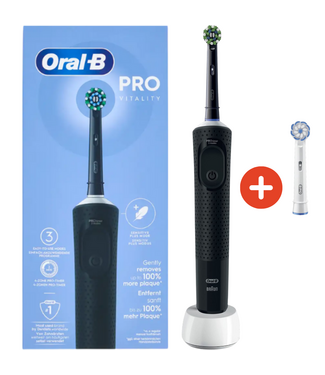 Oral-B Oral-B Vitality PRO Black + 1 extra opzetborstel