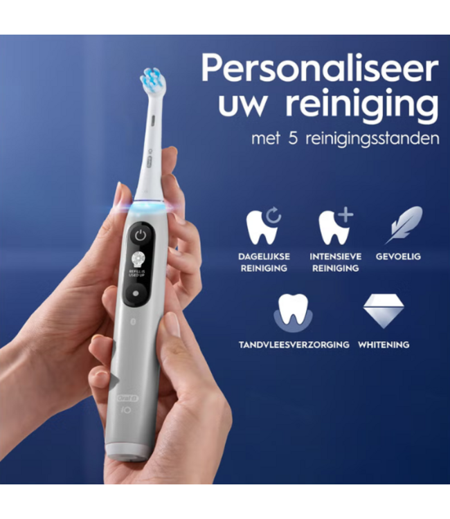 Oral-B iO Series 6S Opal Grey Elektrische Tandenborstel