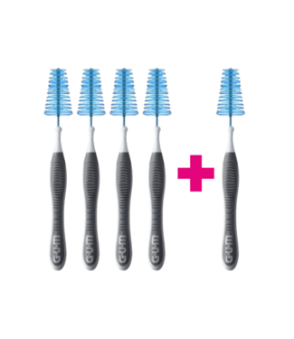 GUM GUM Trav-Ler 2.6 mm zwart - 4+1 Gratis
