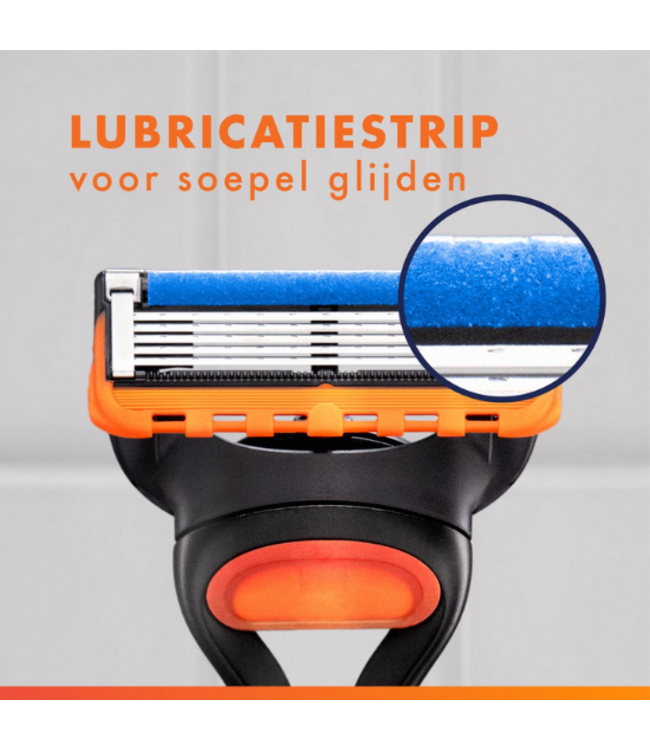 Gillette Fusion5 Scheersysteem + 4 Scheermesjes