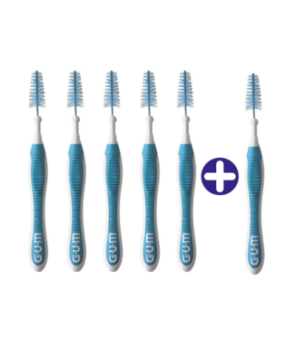 GUM GUM Trav-Ler 1.6 mm blauw - 5+1 Gratis