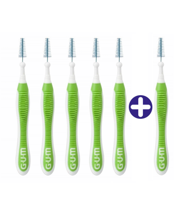 GUM Trav-Ler 1.1 mm groen - 5+1 Gratis