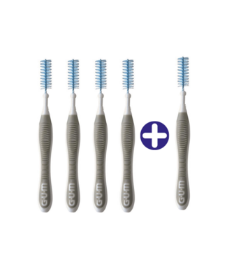 GUM GUM Trav-Ler 2.0 mm grijs - 4+1 Gratis