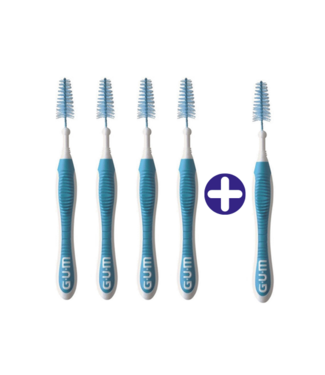 GUM GUM Trav-Ler 1.6 mm blauw - 4+1 Gratis