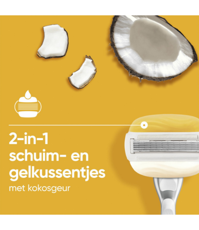Gillette Venus Pro ComfortGlide Coconut Scheermesjes - 10 stuks