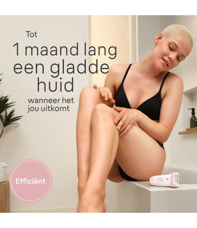 Braun Silk-épil 7 7-000 Wet & Dry Epilator - Roze/Wit