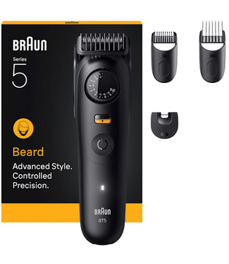 Braun Braun Series 5 BT5520 Baardtrimmer - met 4 Stylingtools - Zwart