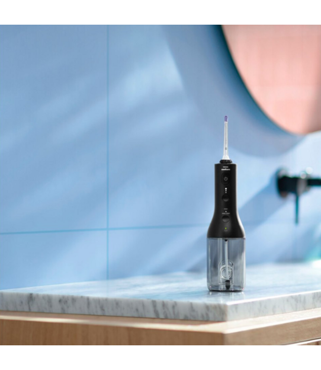 Philips Sonicare Series 3000 Draadloze Power Flosser HX3826/33 - Zwart