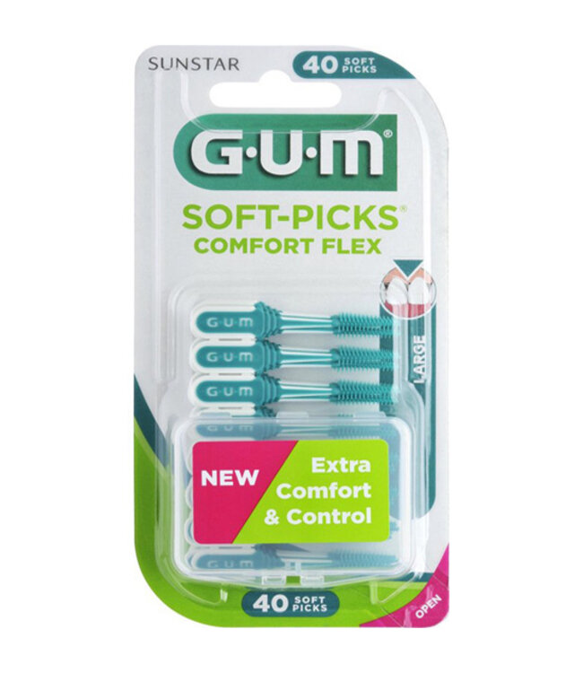 GUM Soft-Picks Comfort Flex Large - 40 stuks