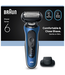 Braun Series 6 61-B1200s Scheerapparaat - Wet & Dry - Blauw