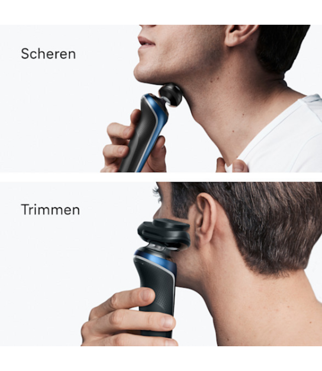 Braun Series 6 61-B1200s Scheerapparaat - Wet & Dry - Blauw